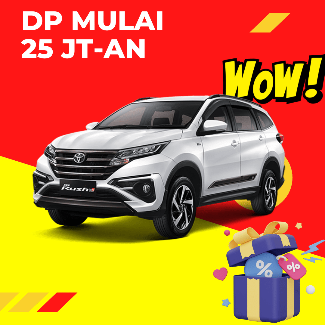 dealer toyota palembang - harga rush - kredit rush