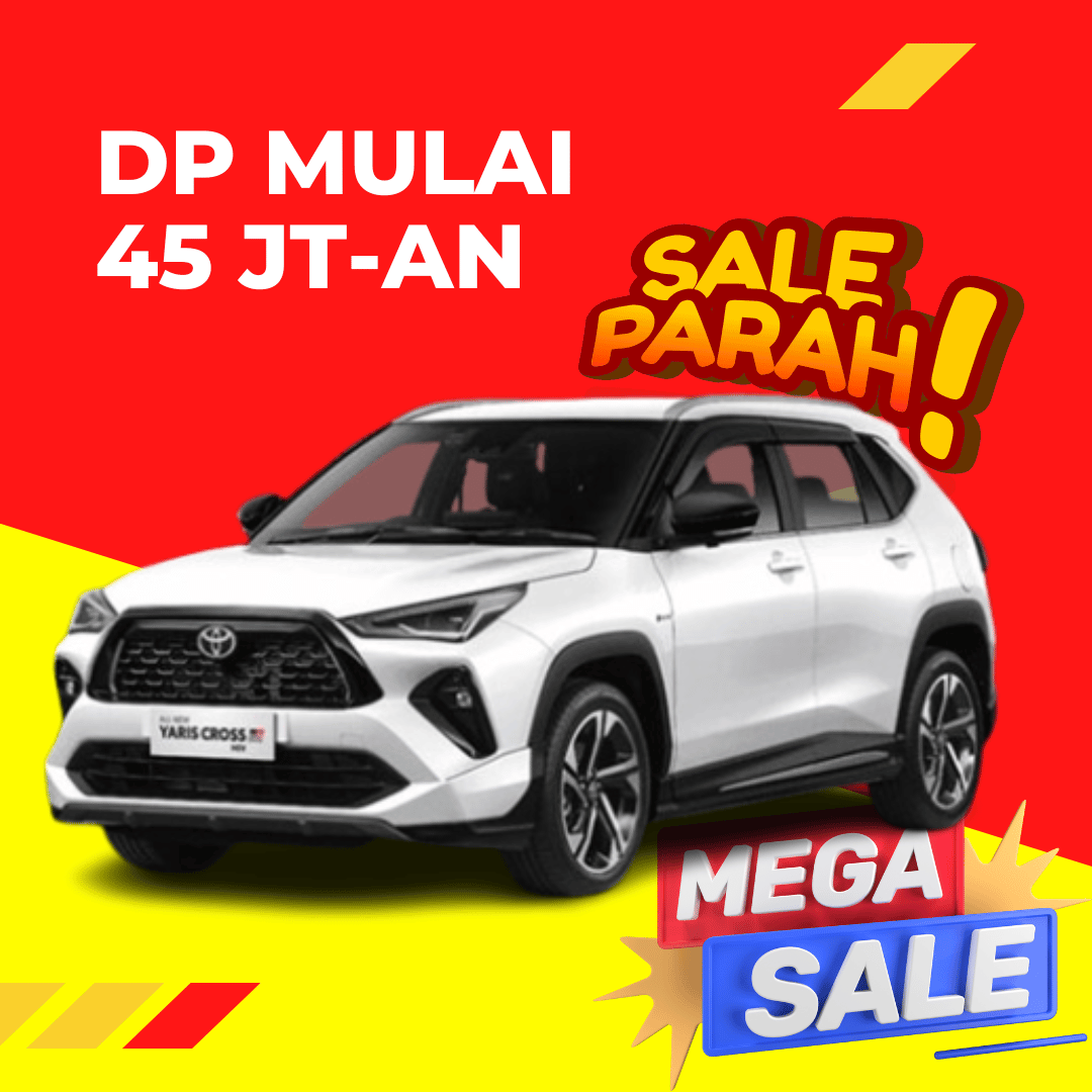 dealer toyota palembang - harga yaris cross - kredit yaris cross
